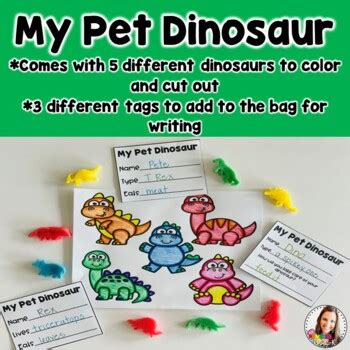 My Pet Dinosaur by PencilsinPreK | Teachers Pay Teachers