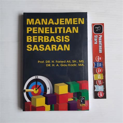 Jual Buku Original Manajemen Penelitian Berbasis Sasaran Refika