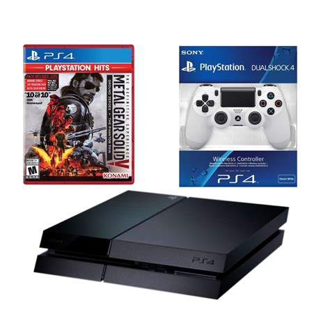 Playstation 4 PS4 500GB Console Bundle with New Controller + New Game ...