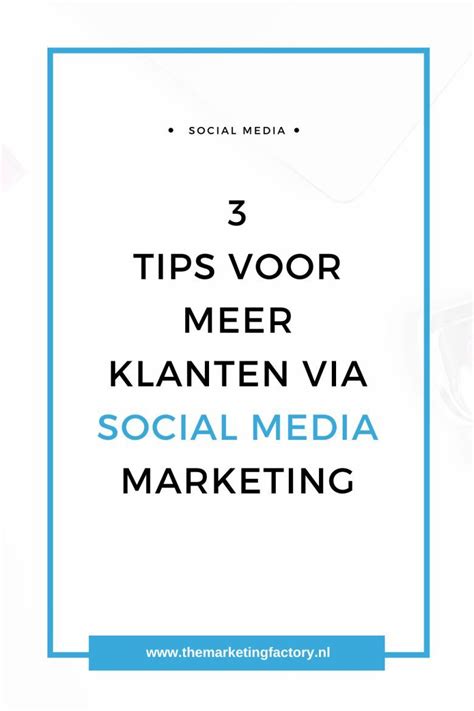 Wat Zijn De 3 Succesfactoren Van Social Media Marketing Artofit