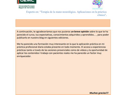 Es Hora De Especializarse ABIERTO PLAZO De INSCRIPCION