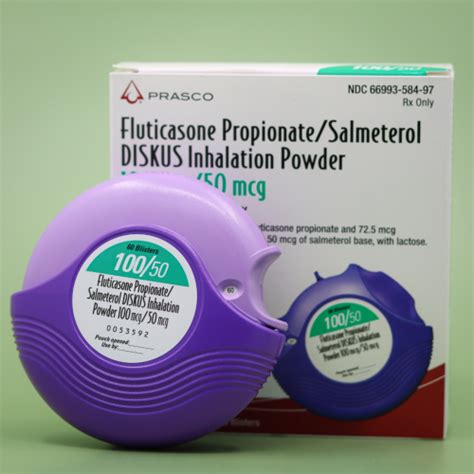 Fluticasone And Salmeterol Diskus Inhaler