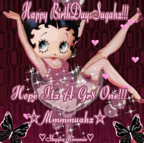 Betty Boop Happy Birthday Daughter Logosbillo