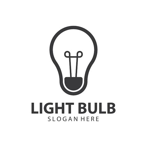 Premium Vector Light Bulb Logo Design Vector