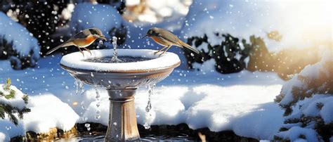 Amazon Poposoap Bird Bath Heater For Outdoors In Winter Heated