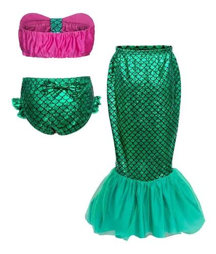 Bikini Sirena Traje De Baño Niña Bañador Ariel Sirenita Set en venta en Canton China por sólo