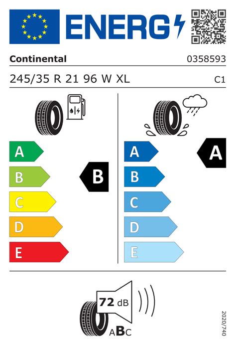 Continental EcoContact 6 245 35 R21 96W XL ContiSilent VOL