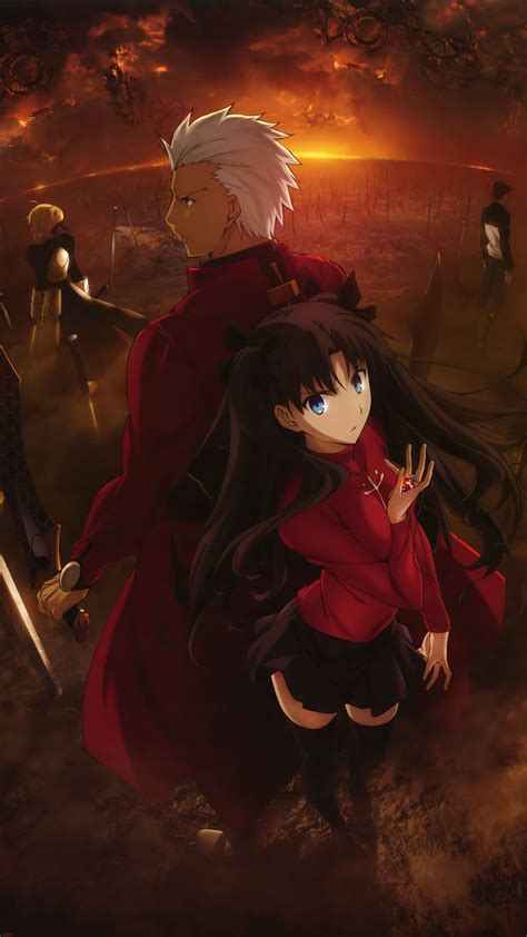 Fatestay Nightfatestay Night Unlimited Blade Works【アーチャー衛宮士郎セイバー遠坂凛】iphone6 Plus（1080×1920