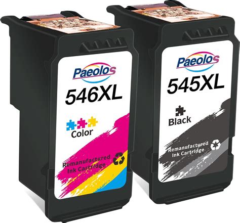 Paeolos Ink Cartridge Remanufactured Pg Xl Cl Xl Black