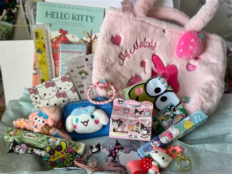 Sanrio Plush Mystery Box Kawaii Japan Mystery Boxes Hello Kitty