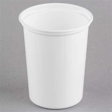 Solo Microgourmet Oz White Polypropylene Deli Container Case