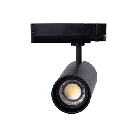 Spot LED sur rail triphasé CCT Puissance réglable 30 40W COB