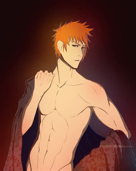 Bleach Ichigo Kurosaki Fanart By DevilGift Deviantart Anime