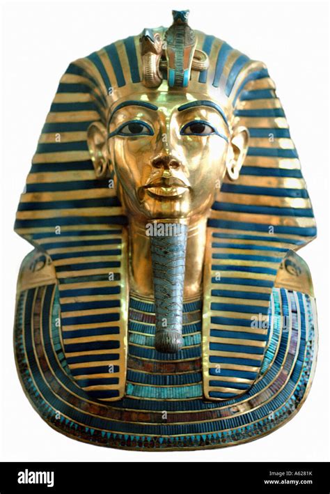 mask  tutankhamun  res stock photography  images alamy