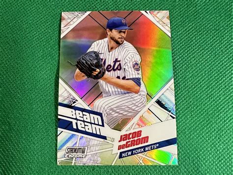 2021 Stadium Club Chrome Beam Team BTC10 Jacob DeGrom New York Mets EBay