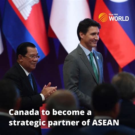 Thai Pbs World On Twitter Asean And Canada Will Hold A Summit In