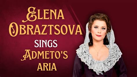 Elena Obraztsova Sings Senesino S Aria Cangio D Aspetto Real