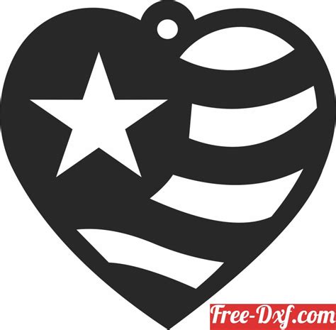 Download Heart Ornament Usa Valentines Ts Dl9hr High Quality F