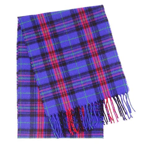 Brushed Wool Welsh Tartan Scarf Up To 500 Tartans Scotlandshop