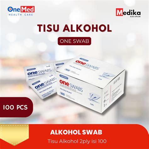 Jual Alkohol Swab Onemed Alkohol One Swab Shopee Indonesia