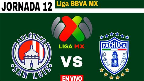 Atlético San Luis Vs Pachuca En Vivo Liga Mx Clausura Jornada 12 Youtube