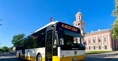 Sv Tkos B S Izmai As Pils Tas Autobusu Mar Rutos Jelgavniekiem Lv