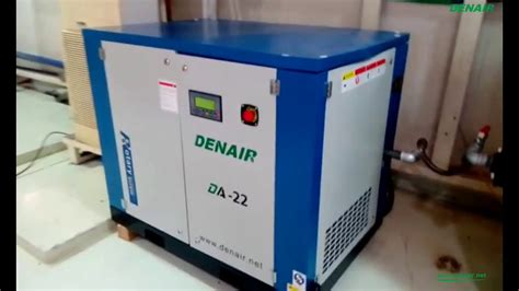 Laundry丨DENAIR Screw Rotary Air Compressor DA 22 YouTube