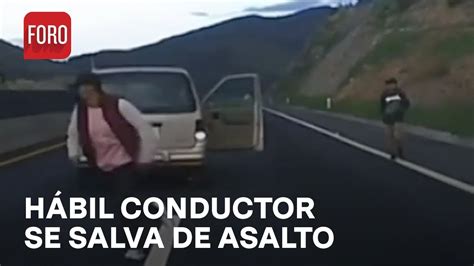 Conductor Evita Asalto Gracias A Su Habilidad Al Volante En La Texcoco