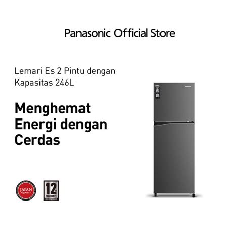 Panasonic Nr Bb Q P Kulkas Pintu Top Freezer Inverter Prime