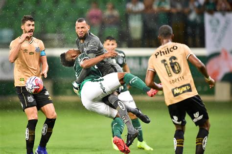 Zero no clássico vitória para o Santos e derrota para o Palmeiras