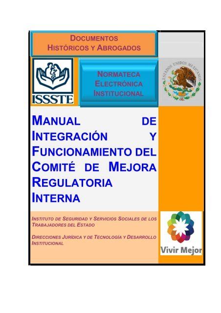 Manual De Integraci N Y Funcionamiento Del Comit De Mejora