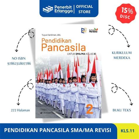 Jual Pendidikan Pancasila Sma Ma Kls 11 Km Revisi Di Seller Penerbit