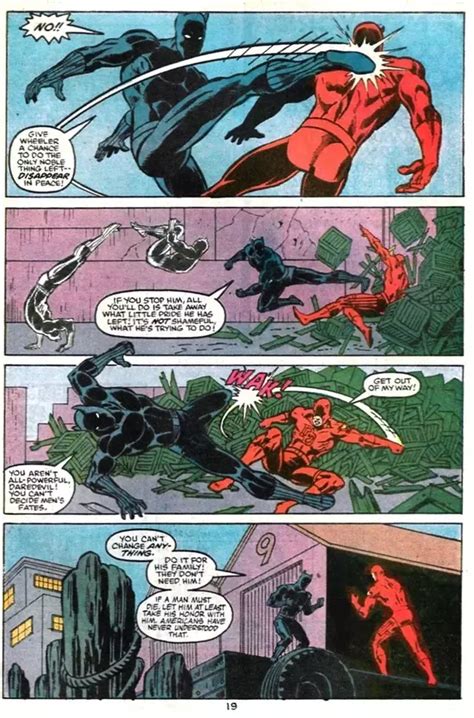 Daredevil Vs Black Panther