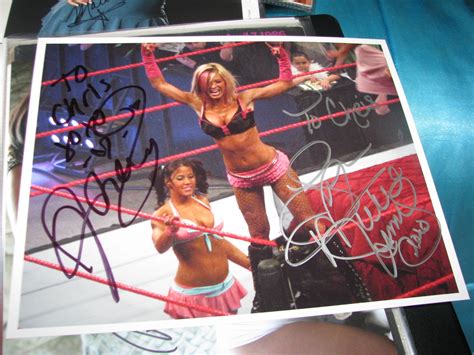 Ashley My Wrestling Autograph Collection