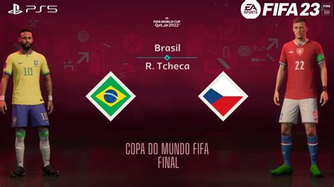 Fifa 23 Brasil Vs República Tcheca Gameplay Ps5 4k 60fps Copa Do Mundo Fifa 2022 Youtube