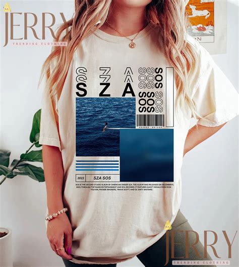 Cheap Studio Album SZA SOS Shirt, SZA SOS Merch – Jerry Thread