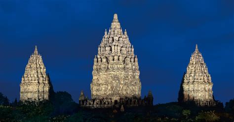 Kompleks Candi Prambanan Studi Kasus Indonesia Panasonic Lighting