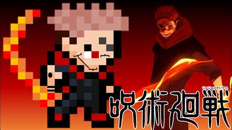 Ryomen Sukuna Shibuya Jujutsu Kaisen Pixel Art Friki F Cil