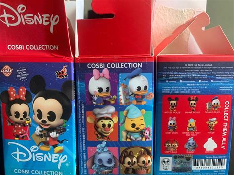 Disney Cosbi Collection Hot Toys盲盒 Mickey Mouse Minnie Mouse Tigger 興趣及遊戲 玩具 遊戲類 Carousell
