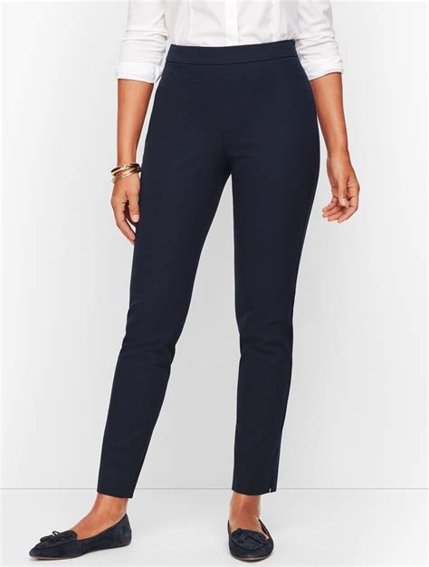 Talbots Chatham Ankle Pants Curvy Fit Solid Shopstyle