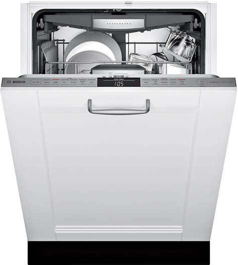 Best Buy Bosch 800 Series 24 Custom Panel Dishwasher With Stainless