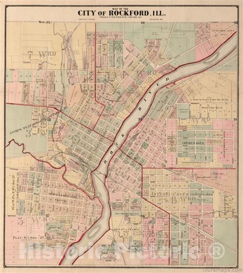 Rockford Travel Guide For Tourists Map Of Rockford