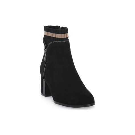 Laura Biagiotti Low Boots Calf Black Schoenen Nl