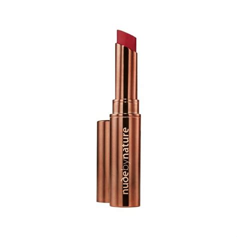 Nude By Nature Creamy Matte Lipstick Red Blossom 3 Ml 149 95 Kr