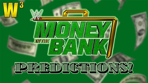 Wwe Money In The Bank 2018 Predictions Wrestling With Wregret Youtube