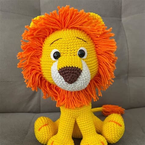 Leão Amigurumi Loja Tathy Amigurumi Elo7 Produtos Especiais