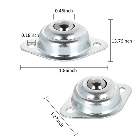 16 Pcs 1 Inch Roller Ball Transfer Bearing Flange Philippines Ubuy