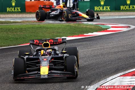 Formule Verstappen Signe La Pole En Chine D Ception Pour Ferrari