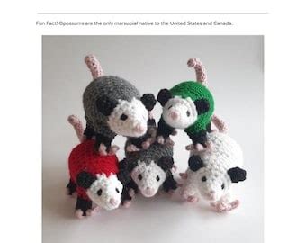 Check Out These Opossum Crochet Patterns To Try Today