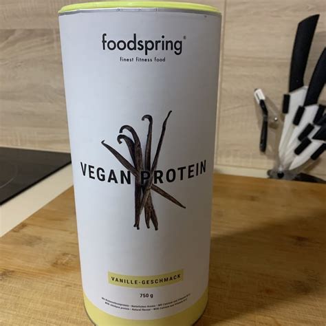 Foodspring Vegan Protein Vanille Geschmack Review Abillion